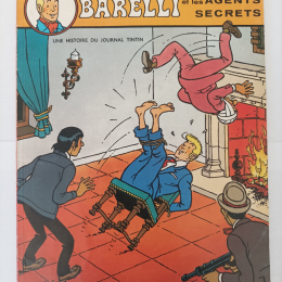 BARELLI n°2 Et les agents secrets eo 1973 TBE++++ thumbnail