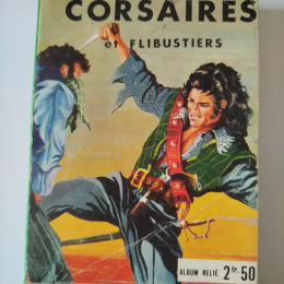 CORSAIRES ET FLIBUSTIERS album n°5 eo 1969 TBE+++ thumbnail