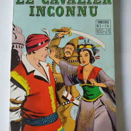 LE CAVALIER INCONNU n°5 eo 1968 TTBE++++SUP thumbnail