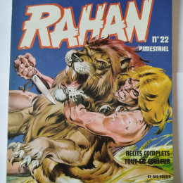 RAHAN 1ère série n°22 La vallée des tourments eo 1977 TTBE+++ thumbnail