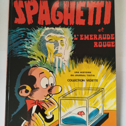 SPAGHETTI et l'émeraude rouge eo 1974 TTBE+++ ( avec dédicace ATTANASIO + tampon publicitaire vu sur photo ) thumbnail