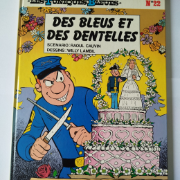 LES TUNIQUES BLEUES n°22 Des bleus et des dentelles eo 1985 TTBE+++++SUP thumbnail