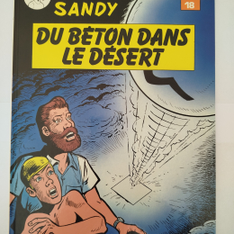 SANDY ET HOPPY n°2 Du béton dans le désert eo 1984 TTBE++++SUP thumbnail