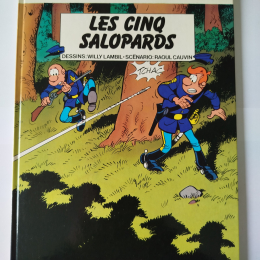 LES TUNIQUES BLEUES n°21 Les cinq salopards eo 1984 TTBE++++SUP thumbnail