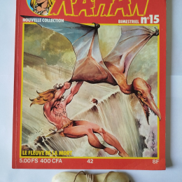 RAHAN 2ème série n°15 Le fleuve de la mort avec gadget ( vu sur photo ) eo 1980 TTBE++ thumbnail
