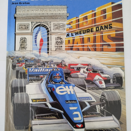 MICHEL VAILLANT 300 a l'heure dans Paris eo 1983 TTBE+++++SUP thumbnail