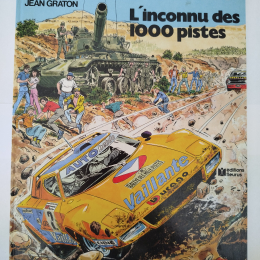 MICHEL VAILLANT L'inconnu des 1000 pistes eo 1980 TBE+++++ thumbnail