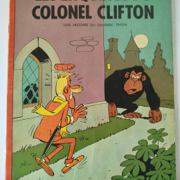 CLIFTON Les enquêtes du colonel eo 1961 TBE++ ( nom marqué X2 vu sur photos ) thumbnail