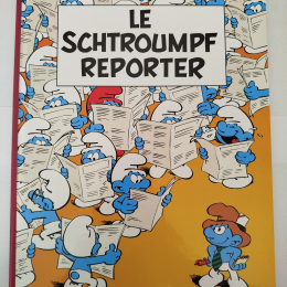 LES SCHTROUMPFS n°22 Le schtroumpf reporter eo 2003 TTBE+++++SUP thumbnail