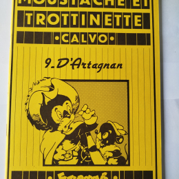 MOUSTACHE ET TROTINETTE D'Artagnan eo 1978 TTBE++++SUP thumbnail