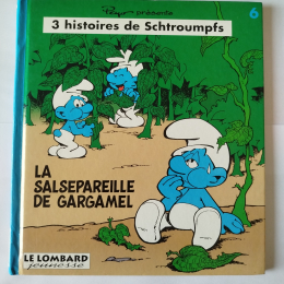 LES SCHTROUMPFS 3 histoires de schtroumpfs n°6 La salsepareille de Gargamel eo 1994 TTBE++ thumbnail