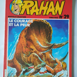 RAHAN 2ème série n°29 Le courage et la peur eo 1982 TTBE++ thumbnail