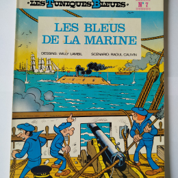 LES TUNIQUES BLEUES n°7 Les bleus de la marine eo 1975 TBE++++ thumbnail