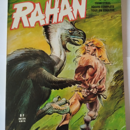 RAHAN 1ère série n°18 L'oiseau qui court eo 1976 TTBE+ thumbnail