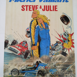 MICHEL VAILLANT Steve et Julie eo 1984 TBE+++ thumbnail