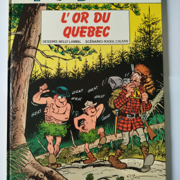 LES TUNIQUES BLEUES n°26 L'or du Québec eo 1987 TTBE+ thumbnail