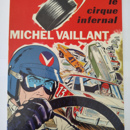 MICHEL VAILLANT Le cirque infernal eo 1969 TBE+++ thumbnail