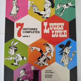 LUCKY LUKE 7 histoires complètes eo 1974 TTBE++++SUP thumbnail