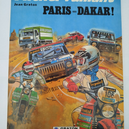 MICHEL VAILLANT Paris-Dakar eo 1982 TTBE+++ thumbnail