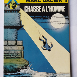 MARC DACIER Chasse a l'homme re 1982 TTBE++ thumbnail