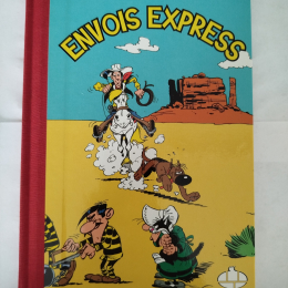 LUCKY LUKE Envois express eo 2003 Tirage de tête 750 ex TTBE+++++SUP ( avec les 3 timbres ) thumbnail
