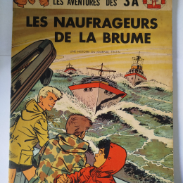LES 3 A Les naufrageurs de le brume eo 1966 TBE+++ ( avec symbole scout vu sur photo ) thumbnail